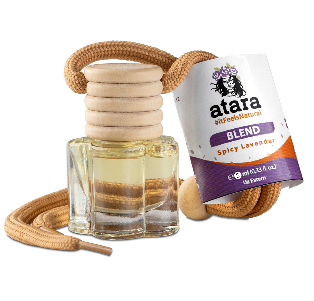 Odorizant Natural Spicy Lavender cu Uleiuri  Esențiale, 5 ml